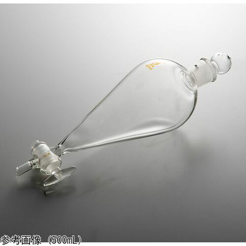 アズワン スキーブ形分液ロート(短足タイプ)ガラスコック 50mLCL0532-01-10(4-4590-01) 取り寄せ商品|ナノズ 店