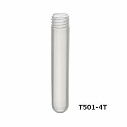 Simport サンプルチューブ(外ネジ) 丸底 4ml 1000個入 T501-4T (1袋(1000個入り)) 目安在庫=△