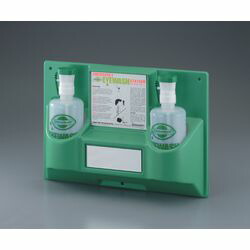 洗眼器 1L ツイン印字機 本体仕かける (1仕かける)(24868-0000) 取り寄せ商いもの 容器・試験管-研究・実験用品-その他