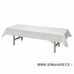 ナビス（アズワン） フリーサイズ診察台カバー 白 1100×2300mm (1枚)(NV1123) 目安在庫\u003d△