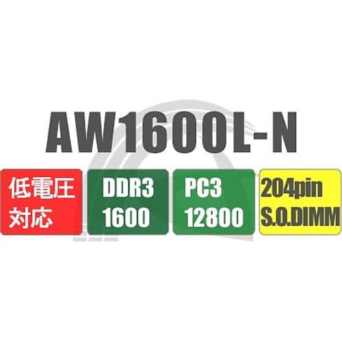 アスウィンメモリ 増設記憶装置ゲーム盤 AW1600L-N4G(67-7433-20) 取り寄せ商いもの その他-PCパーツ-パソコン・周辺機器