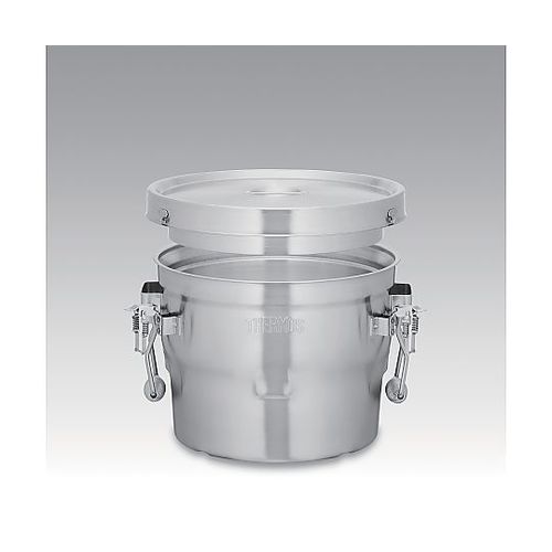 サーモス THERMOS サーモス 18-8 保温食缶 シャトル膜鳴楽器 GBB-14CP（パッキン付）(69-5107-25) 取り寄せ商いもの