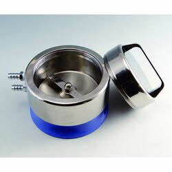 大阪ケミカル ワンダークラッシャー用 SUS冷却ジャケット付容器（標準フタ付） 150mL PN-(PN-L15C) 取り寄せ商品