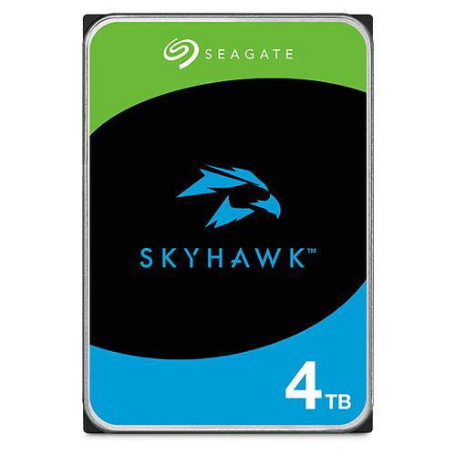 Seagate Seagate SkyHawk 3.5 4TB 内蔵HDD (CMR) メーカー3年保証 256MB ネットワー(ST4000VX016) 取り寄せ商品