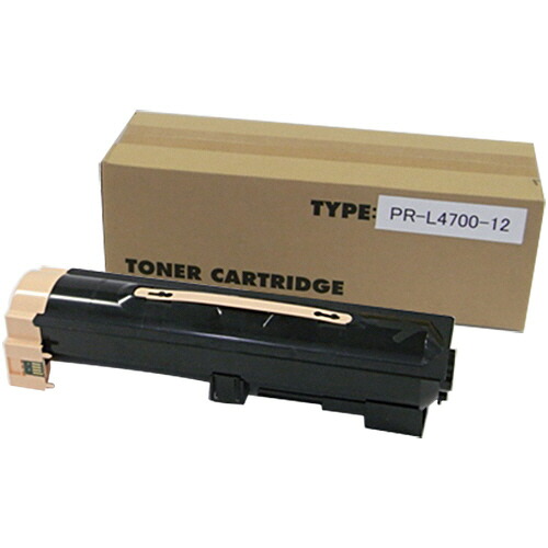 トナー PR-L4700-12 汎用品 1個(L4700-12ﾊﾝﾖｳﾋﾝ) 取り寄せ商品