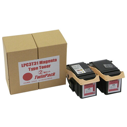 トナーカートリッジ LPC3T31M 汎用品 マゼンタ 1箱(2個)(LPC3T31MPVハンヨウヒン) 目安在庫=○|ナノズ 店