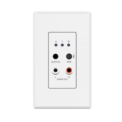 Ｂｌｕｓｔｒｅａｍ ウォール一皿型 Bluetooth/アナログDante変換器(DA11ABL-WP-US-V2) 取り寄せ商いもの