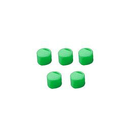 アズワン クライオチューブ用 キャップインサート 緑 500本/袋&times;4袋入 6000-02 (1箱( 取り寄せ商品｜ナノズ　店