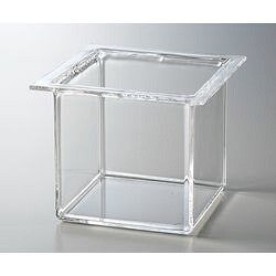 アズワン 石英角型容器 100×200×100mm (1個)(SJC-100200) 取り寄せ商品|ナノズ 店