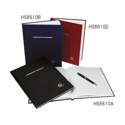 ラボノート 横罫 200ページ (1冊)(HS8610D) 目安在庫\u003d△