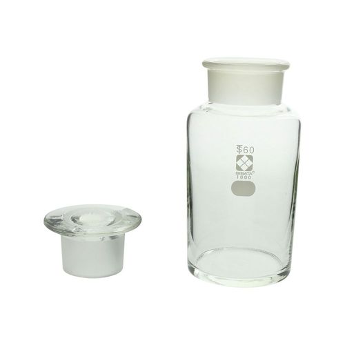柴田科学 共通摺合わせ広口試薬瓶 白色 1000mL (1本)(4582110995705) 取り寄せ商品｜ナノズ　店