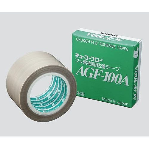 中興化成工業 フッ素樹脂粘着テープ　２５×０．１３ｍｍ×１０ｍ (1個)(AGF-100A-0.13-25) 取り寄せ商品