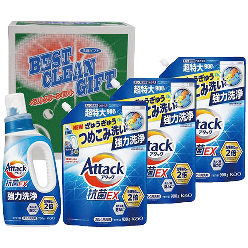 楽天市場】アタックNeo 抗菌EX Wパワーギフト 本体 400g (1本