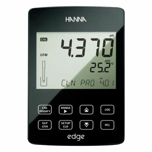 ハンナ インスツルメンツ pH・EC・DOメータ(edge)  ｐH本体キット (1式)(4582486110214) 取り寄せ商品
