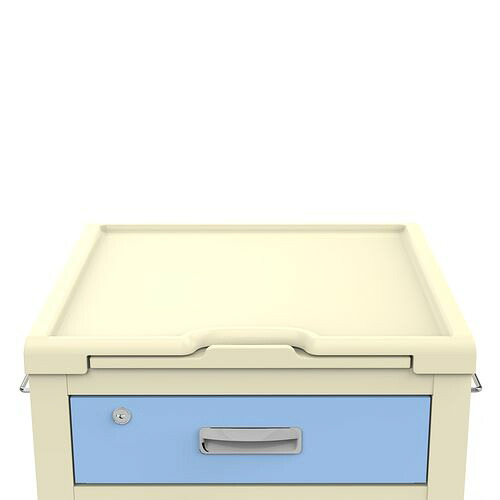 ナビス（アズワン） 床頭台 青み (1個)(8-1836-21) 取り寄せ商いもの