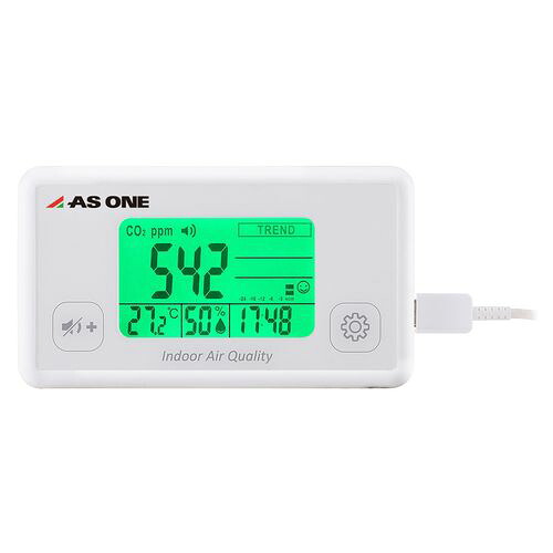 アズワン CO2モニター (1個)(4-4352-01) 取り寄せ商品|ナノズ 店