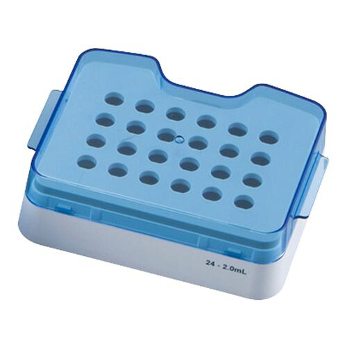 アズワン ブロックバスシェーカー 2.0mL&times;24本用ブロック (1個)(4-3883-13) 取り寄せ商品｜ナノズ　店