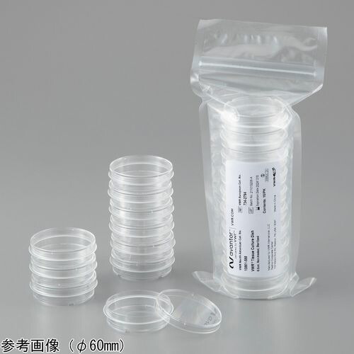 VWR 細胞培養ﾃﾞｨｯｼｭ・無処理 10861-592 (1箱(10枚×50袋入り))(4-4804-03) 取り寄せ商品 33,436円