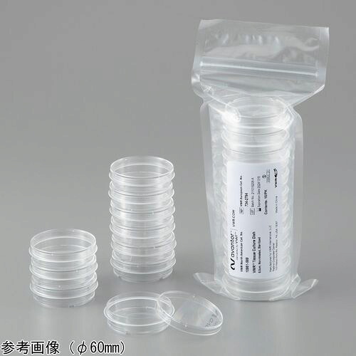 VWR 細胞培養ﾃﾞｨｯｼｭ・無処理 10861-596 (1箱(120袋入り))(4-4804-04) 取り寄せ商品｜ナノズ　店 37,387円