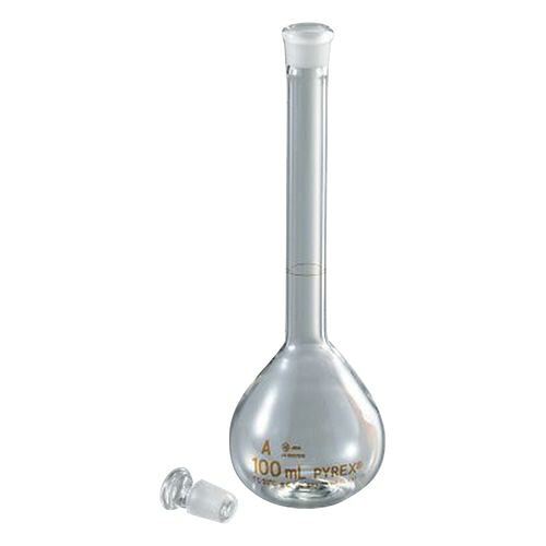 刃針瓶（JIS判定基準）100mL JCSS目盛り調整基礎づける書き付け (1個)(3-495-06-24) 取り寄せ商いもの その他-研究・実験用品-容器・試験管