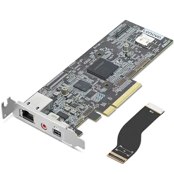 レノボ・ジャパン ThinkStation BMC PCIe アダプタ(ThinkStation P3 Ultra用)(4XH1Q40654) 取り寄せ商いもの