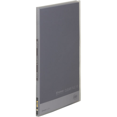 キングジム KING JIM 【30個セット】 キングジム クリアーファイル A4 10P グレー(KJ-186TSPH-GYX30) 取り寄せ商品 4,782円