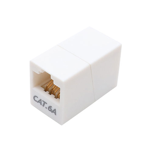 ミヨシ 【5個セット】 LAN中継アダプタ Cat.6A対応 マグネット付(CAR-866AMX5) 取り寄せ商品