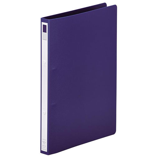LIHIT LAB. 【10個セット】 P.P.リングファイル A4S 2穴 紺(F-867-13-NVX10) 取り寄せ商品
