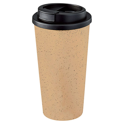 【5個セット】 ダブルウォールタンブラー550ml(コーヒー配合タイプ) 2層構(22549407X5) 取り寄せ商品