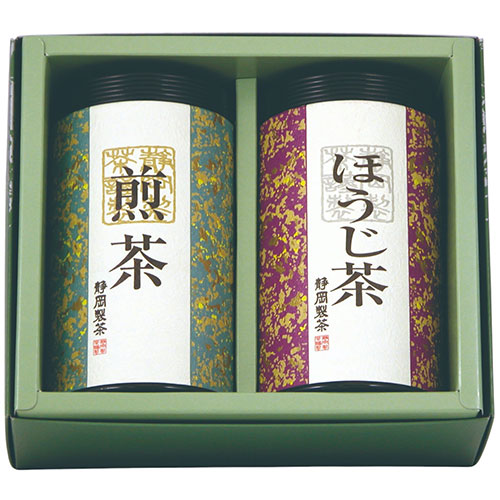宇治園 【18セット】 静岡製茶 銘茶セット 【煎茶/110g・くきほうじ茶/55g】(FUJI-030155891X18) 取り寄せ商品