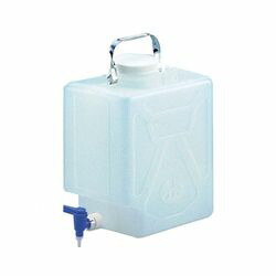 Thermo Scientific Nalgene ナルゲン活栓付角型瓶（PP製） 2321 5ガロン／20L (1本)(2321-0050) 取り寄せ商品
