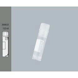 Thermo Scientific　Nunc 1.8ml クライオチューブ（自立型インナーキャップ） 49&times;φ12.5 450本 3686(368632) 取り寄せ商品｜ナノズ　店
