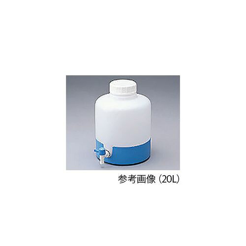 ニッコー・ハンセン お水貯蔵タンク（テーパージャー丸形） 20L 7086-11 (1個)(4-4021-02) 取り寄せ商いもの