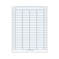 GA International 透明低温オートクレーブラベル(レーザープリンタータイプ) 64ラベル×16(DFLT-62) 取り寄せ商品|ナノズ 店