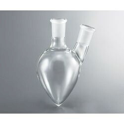 アズワン 二口梨型フラスコ　50mL (1個)(FP2-50-1525) 目安在庫\u003d△