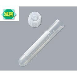 アズワン 滅菌PPチューブ（目盛付） 15mL 500個入 34180015D (1箱(500個入り)) 取り寄せ商品