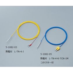 熱電対（テフロンRモールド型） 校正証明書付 (1個)(L-TN-4-K-TCN-1M) 取り寄せ商品｜ナノズ　店