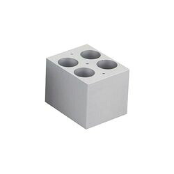 DLAB ドライブロックバス 50mL用アルミブロック(4本用) (1個)(18900465) 取り寄せ商品|ナノズ 店