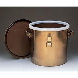 フロンケミカル フッ素脂 (PFA) 上塗り密閉貯蔵タンク 15L (1個)(0378-003) 取り寄せ商いもの