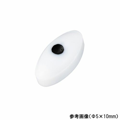 強力撹拌子 オーバル型 Φ20×50mm (1個)(1-6618-10) 取り寄せ商品