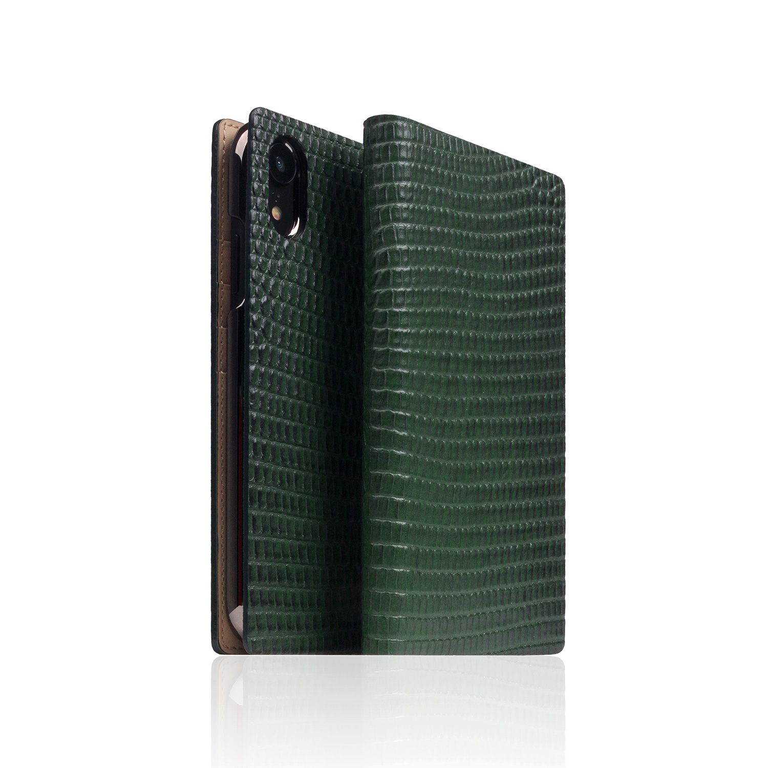ＳＬＧ Ｄｅｓｉｇｎ iPhone XR Lizard Case 緑であること(SD13696i61) 仕入先店卸し資産品