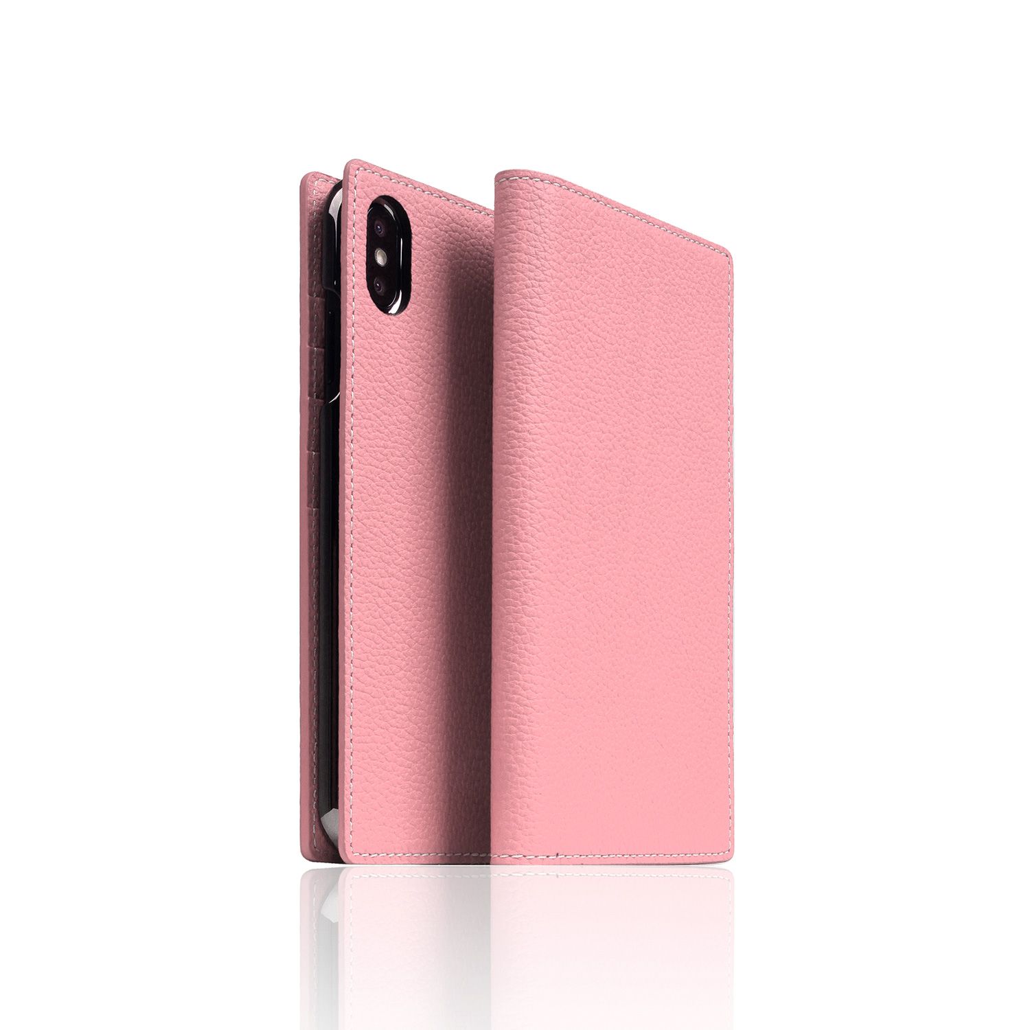 ＳＬＧ Ｄｅｓｉｇｎ iPhone XS Max D8 Full Grain Leather Case Light rose(SD15475i65) 仕入先在庫品