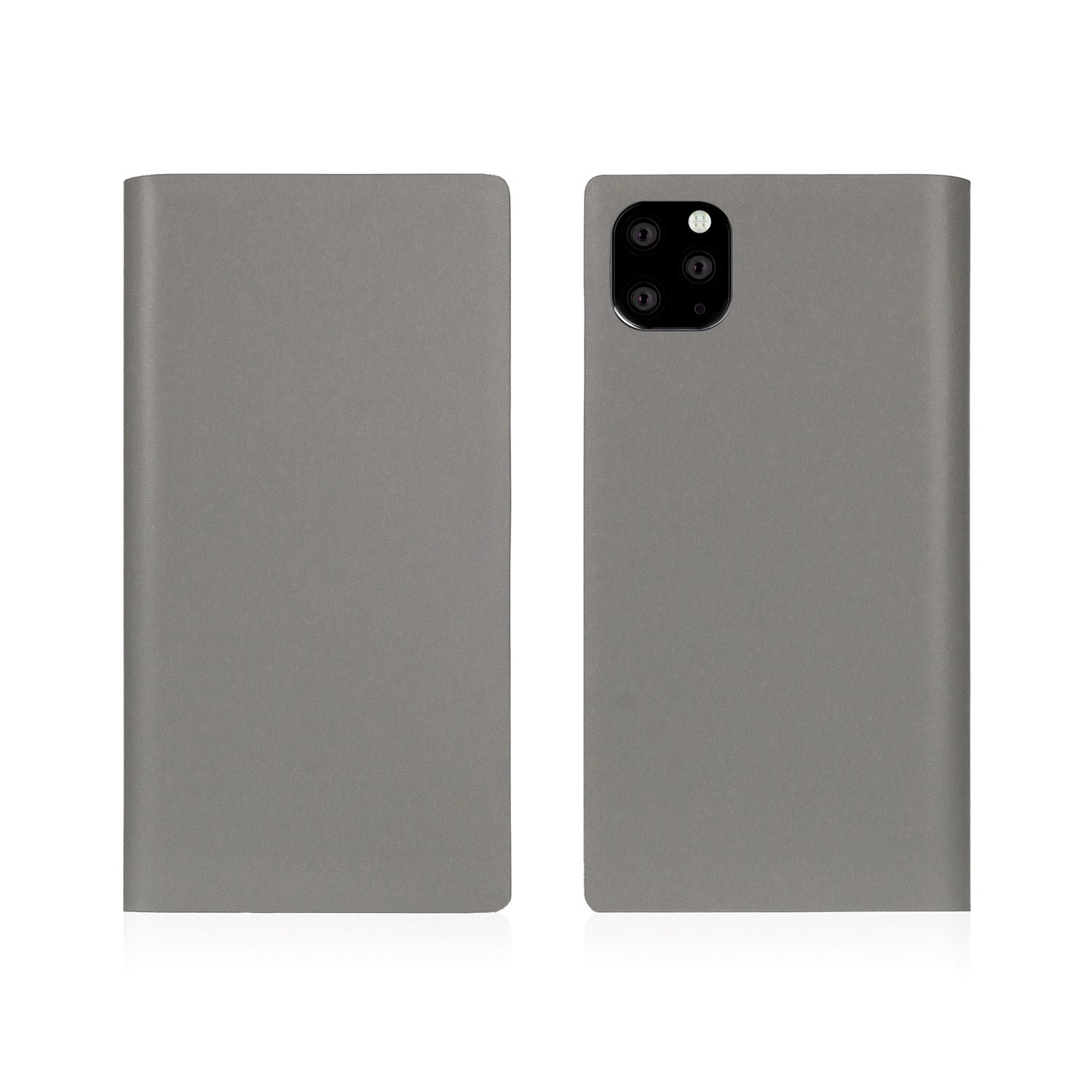 ＳＬＧ Ｄｅｓｉｇｎ iPhone 11 Pro Calf Skin Leather Diary 薄墨色(SD17887i58R) 仕入先棚卸し資産品