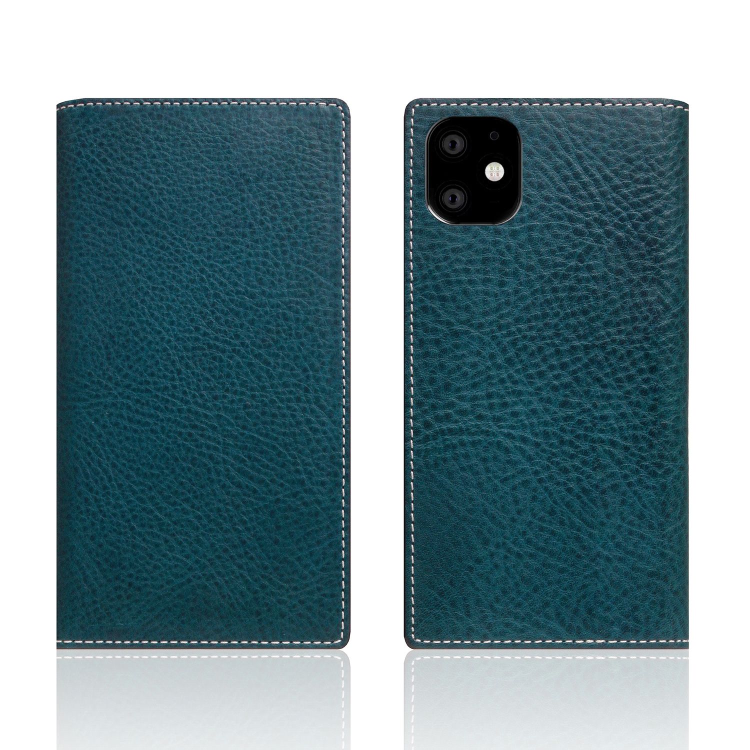 SLG Design iPhone 11 Minerva Box Leather Case 青碧(SD17906i61R) 仕入先店卸し資産品