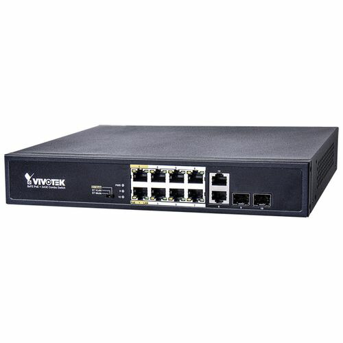 VIVOTEK アンマネージドPoE取り替えっこ(AW-FGT-100D-120)/12界面/PoE 8界面(AWFGT100D120) 取り寄せ商いもの