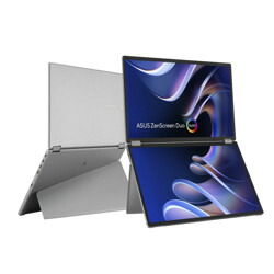 ＡＳＵＳ ASUS ZenScreen Duo OLED MQ149CD 360&deg;折りたたみ式ポータブルモニ 取り寄せ商品｜ナノズ　店
