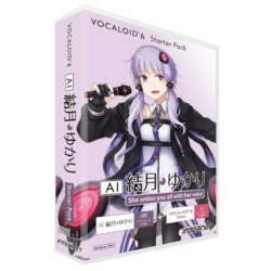 インターネット VOCALOID6 StarterPack AI 結月ゆかり(対応OS:WIN&MAC)(V6SP-YYH) 取り寄せ商品