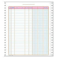 コクヨ KOKUYO EC-テ1301 連続伝票用紙 売上仕入帳(税額欄無) 500枚入(EC-1301) 取り寄せ商品｜ナノズ　店