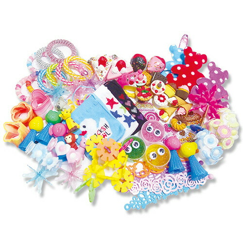 丸昌 カプセル入りおもちゃ バラエティMIX 女の子用 1パック(50個)(005993089) 取り寄せ商品
