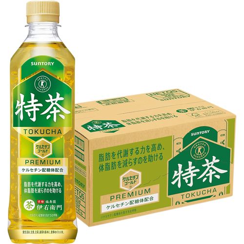 サントリー トクホ 特定保健用食品 伊右衛門 特茶 500ml ×24本(4901777247680 x24) 取り寄せ商品